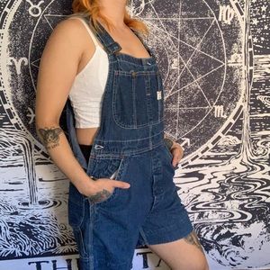 Denim overalls vintage Y2K